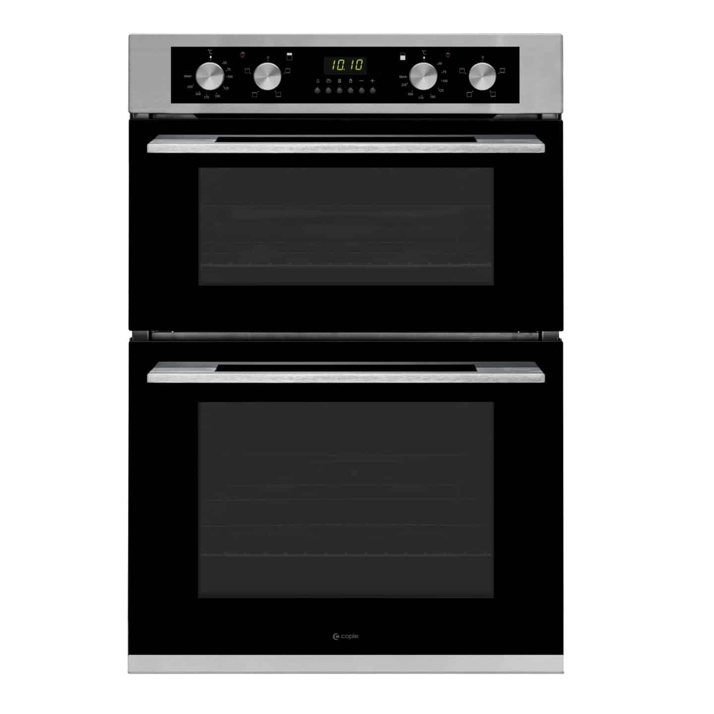 Electric Built In Double Oven Stainless Steel & Black