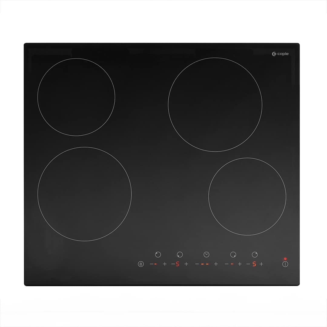 59cm Touch Control Electric Ceramic Hob Black