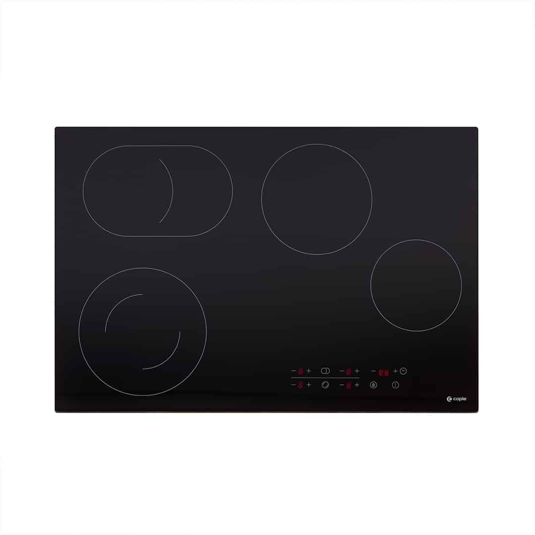 77cm Touch Control Electric Ceramic Hob Black