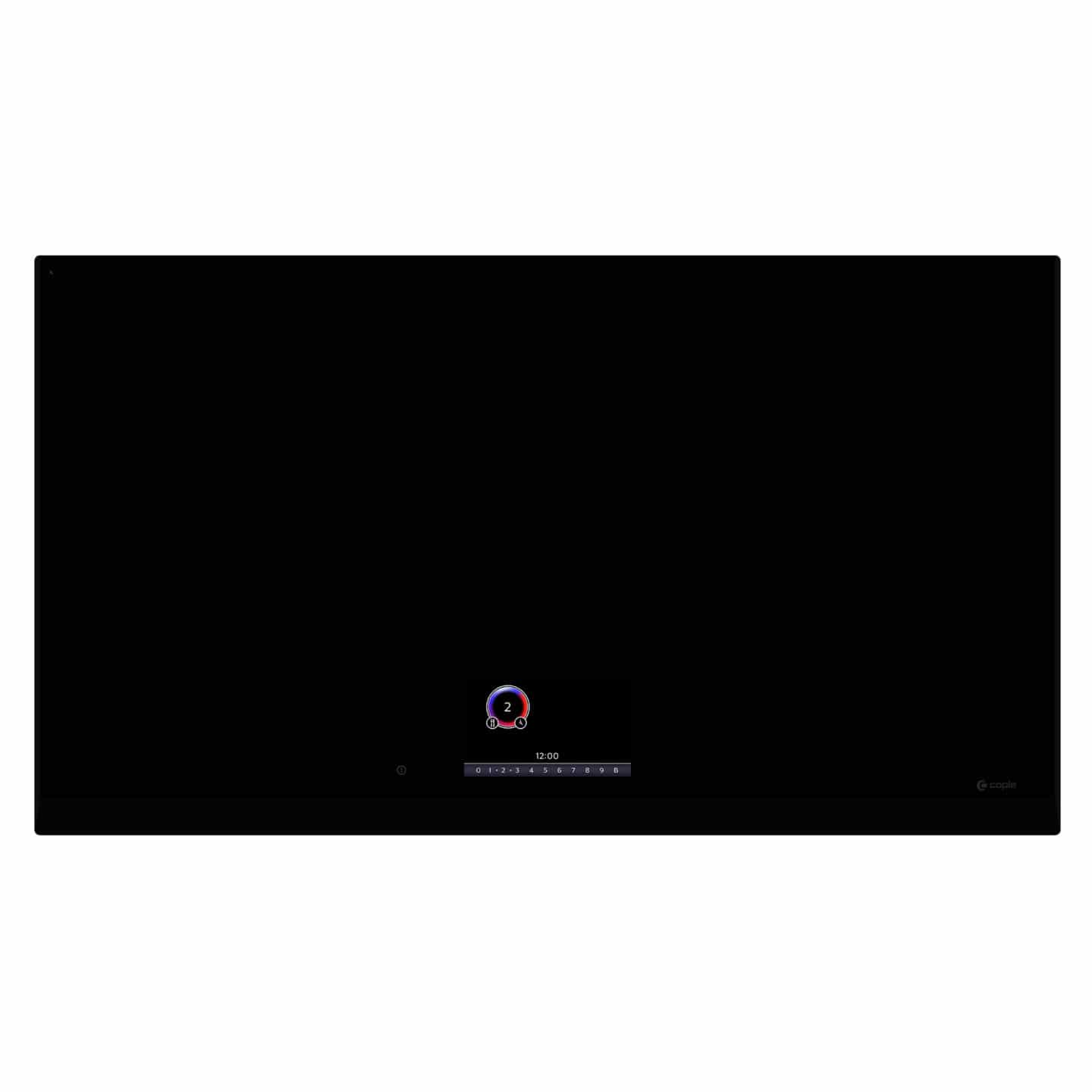 92cm Induction Hob Full Surface Zoneless Black