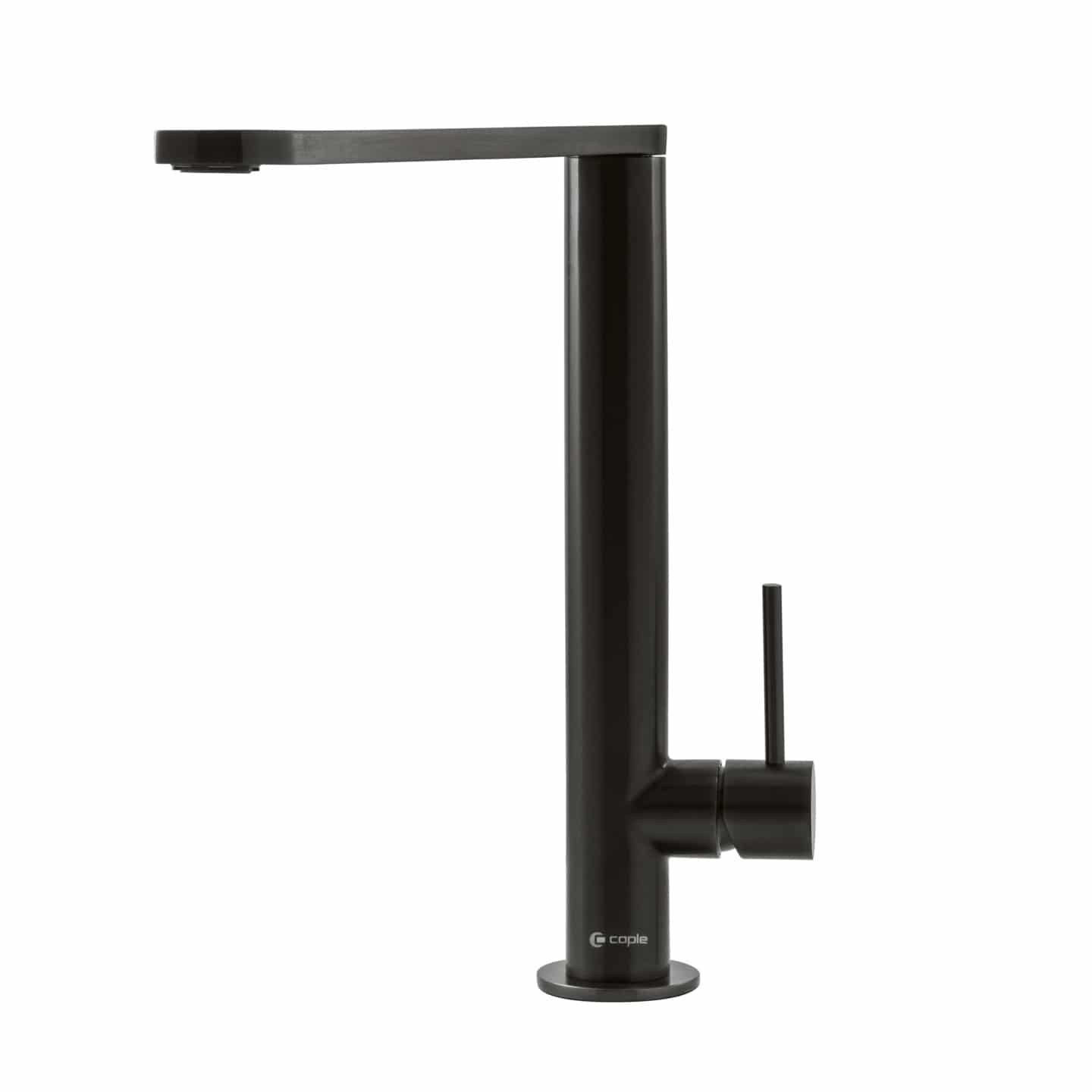 Karns Single Lever Tap Black Steel