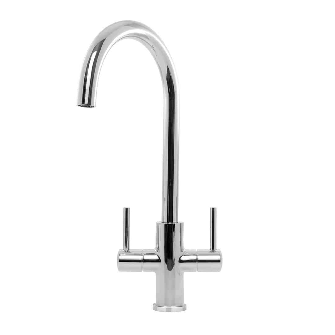 Lamar Dual Lever Tap Polished Chrome