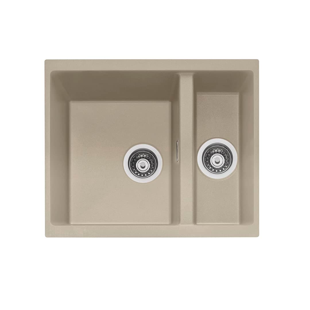 Leesti 151 Inset or Undermount Granite Sink Desert Sand