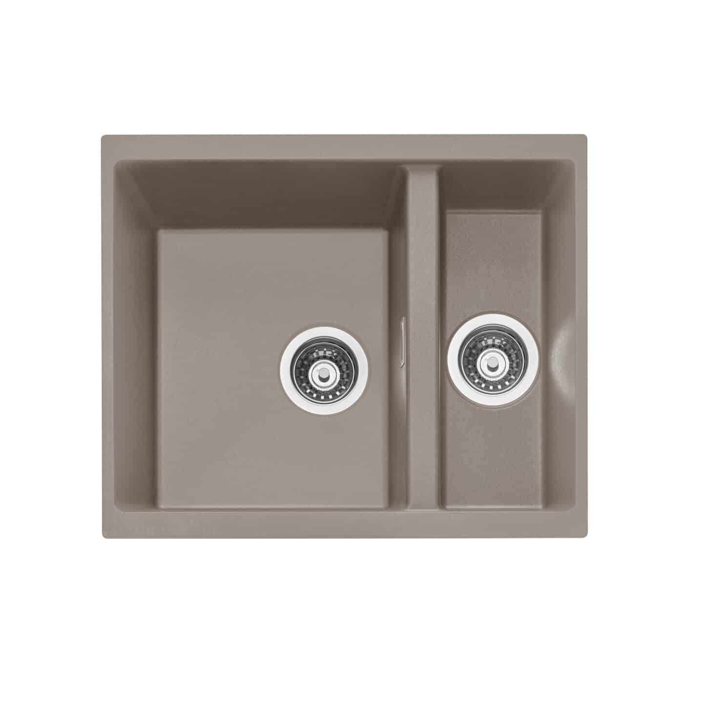 Leesti 151 Insert or Undermount Granite Sink Mink