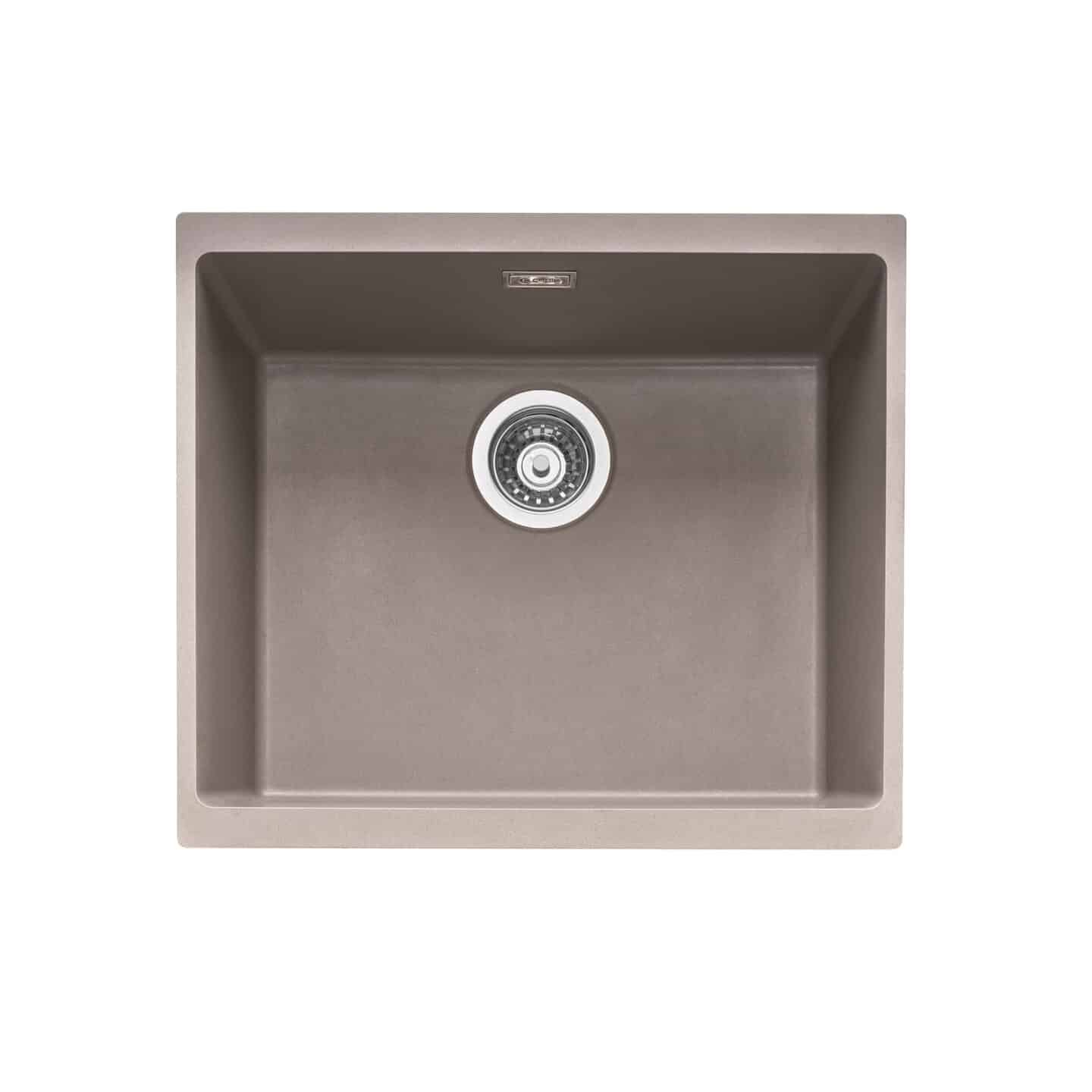 Leesti 500 Inset or Undermount Granite Sink Mink