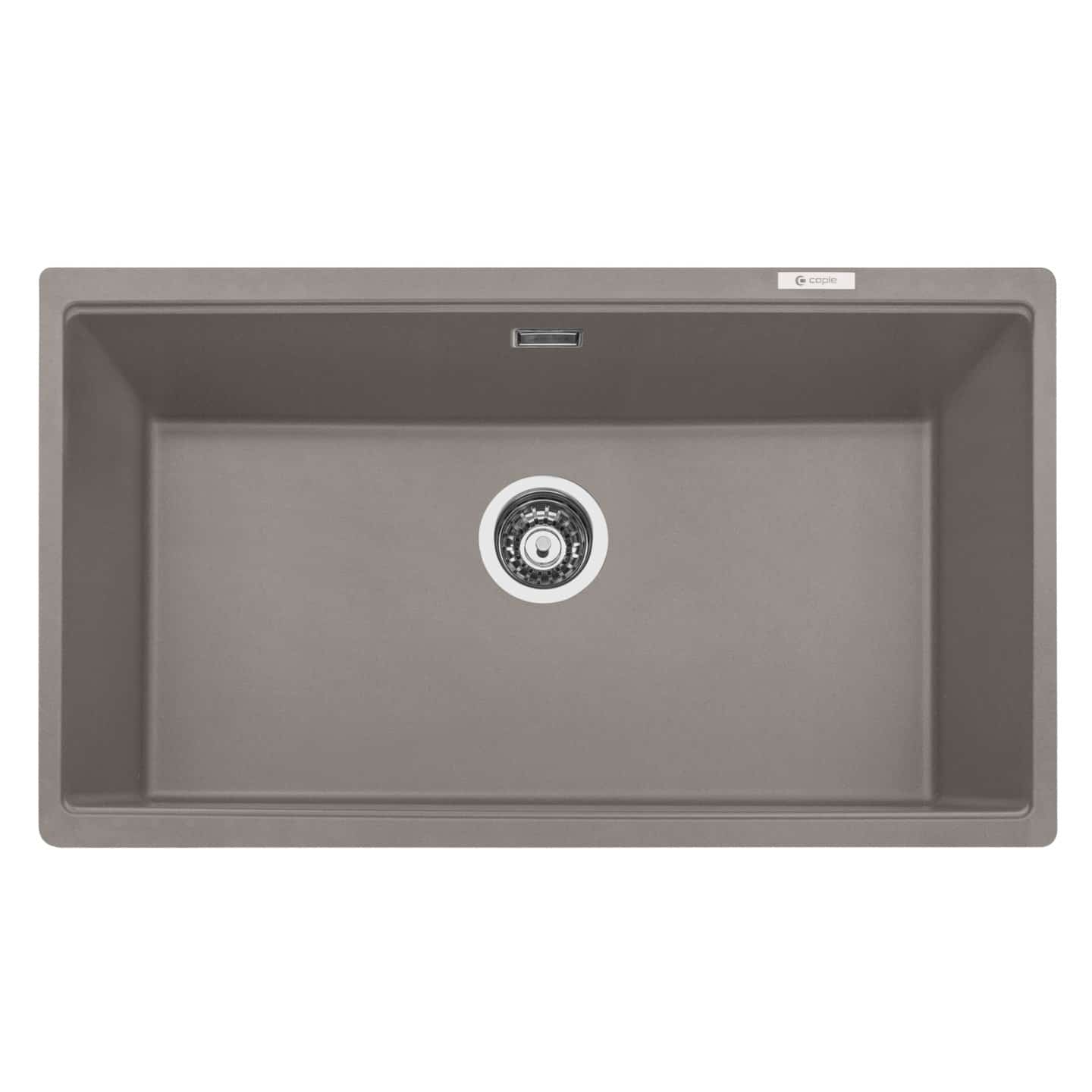 Leesti 760 Single Bowl Undermount Granite Sink Mink