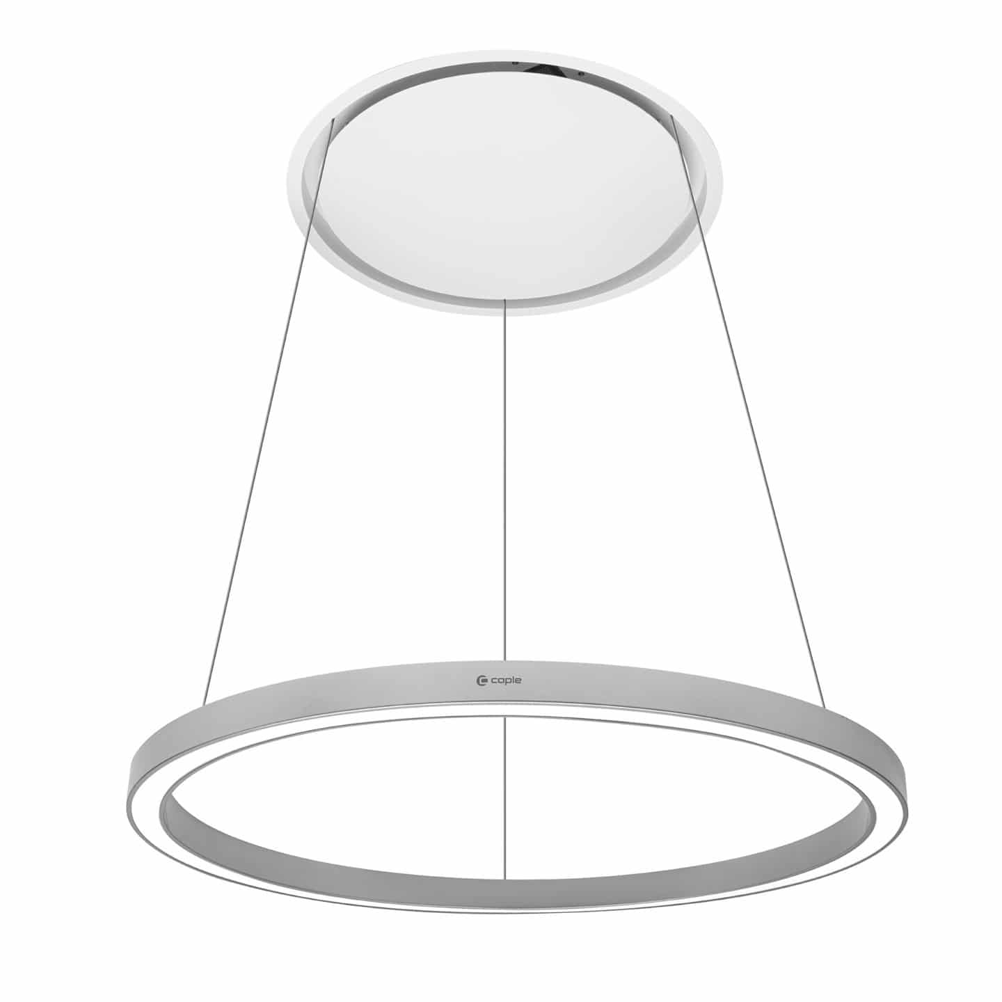 54cm Plasma Ceiling Cooker Hood Silver