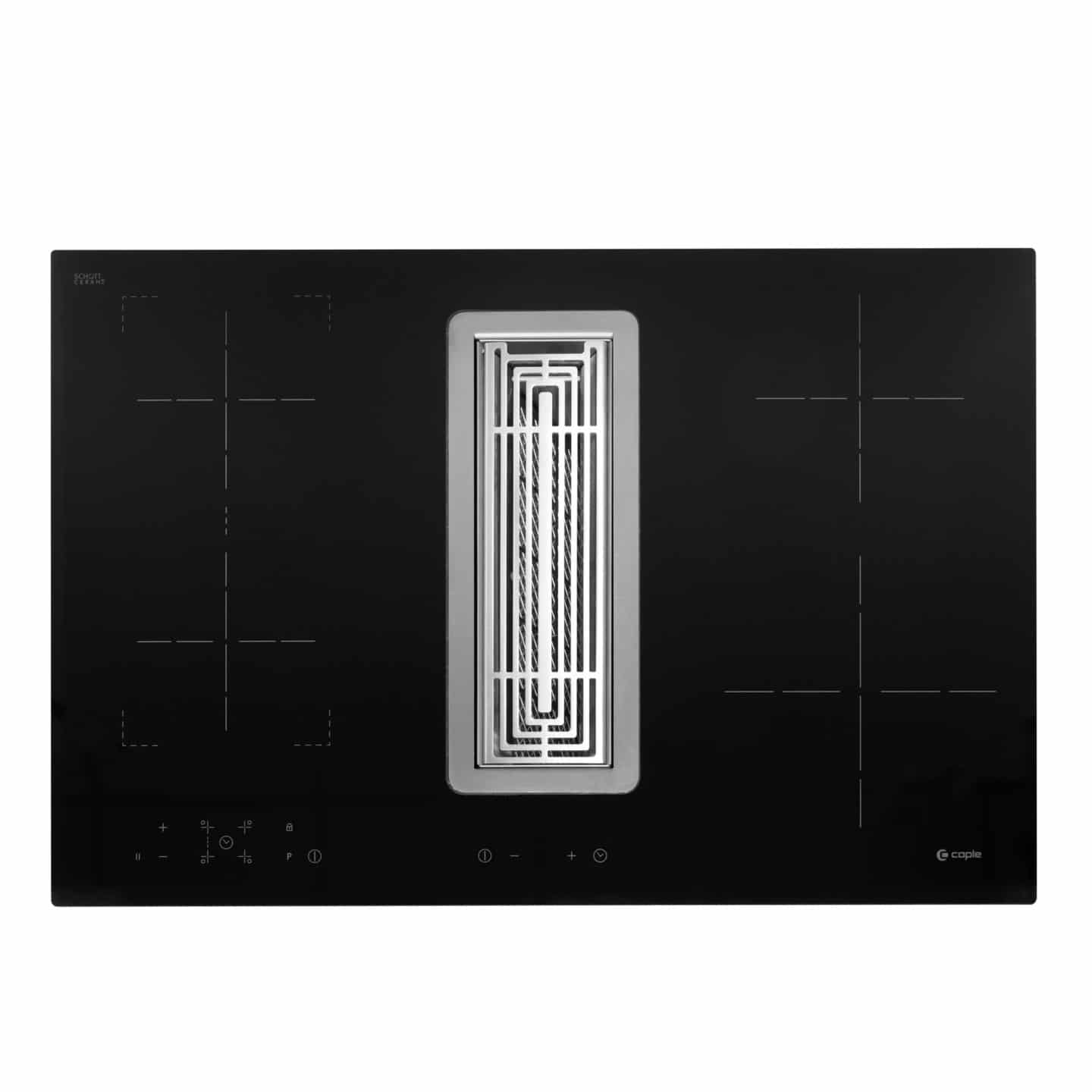 78cm Plasma Induction Hob with Downdraft Extractor