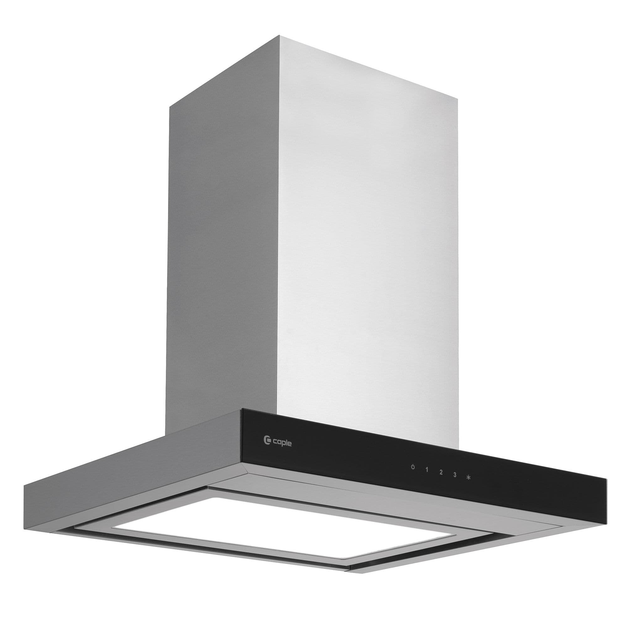 Plasma 60cm Zodiac Wall Chimney Hood Stainless Steel