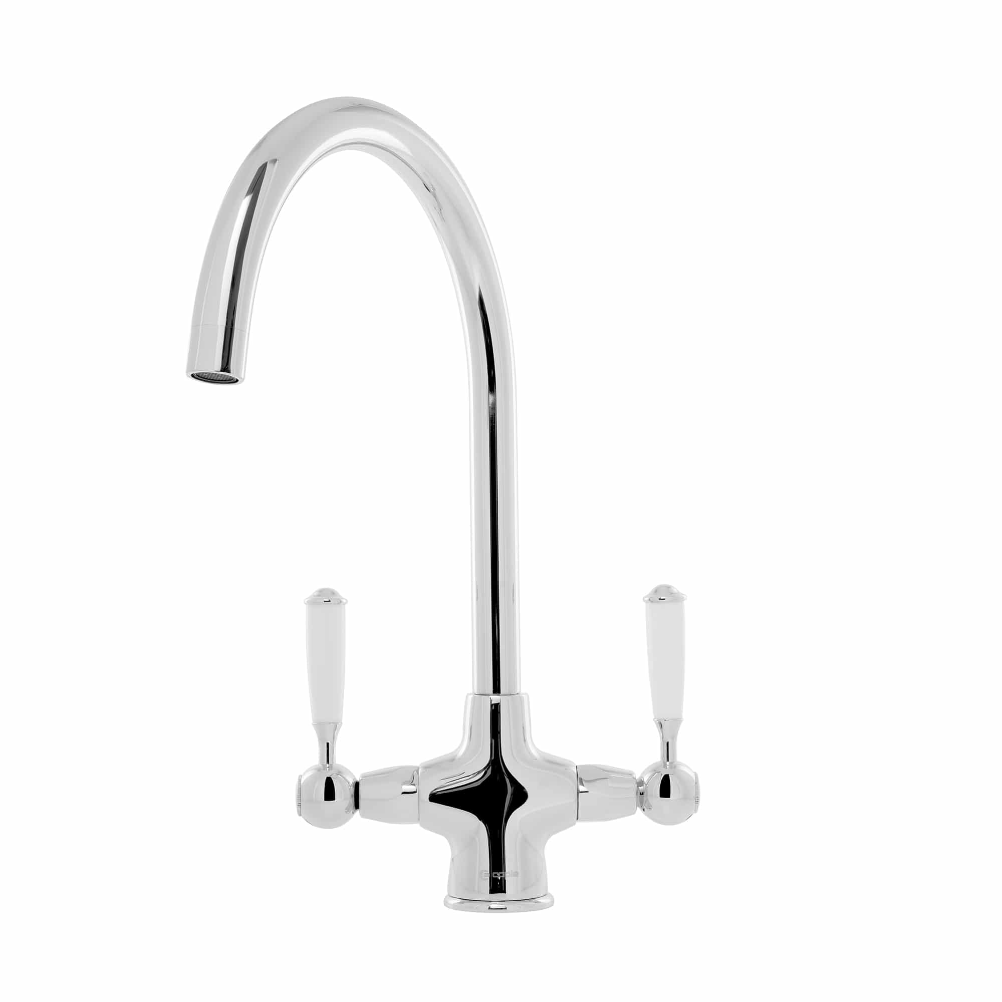 Shaftsbury Traditional Dual Lever Tap Polished Chrome