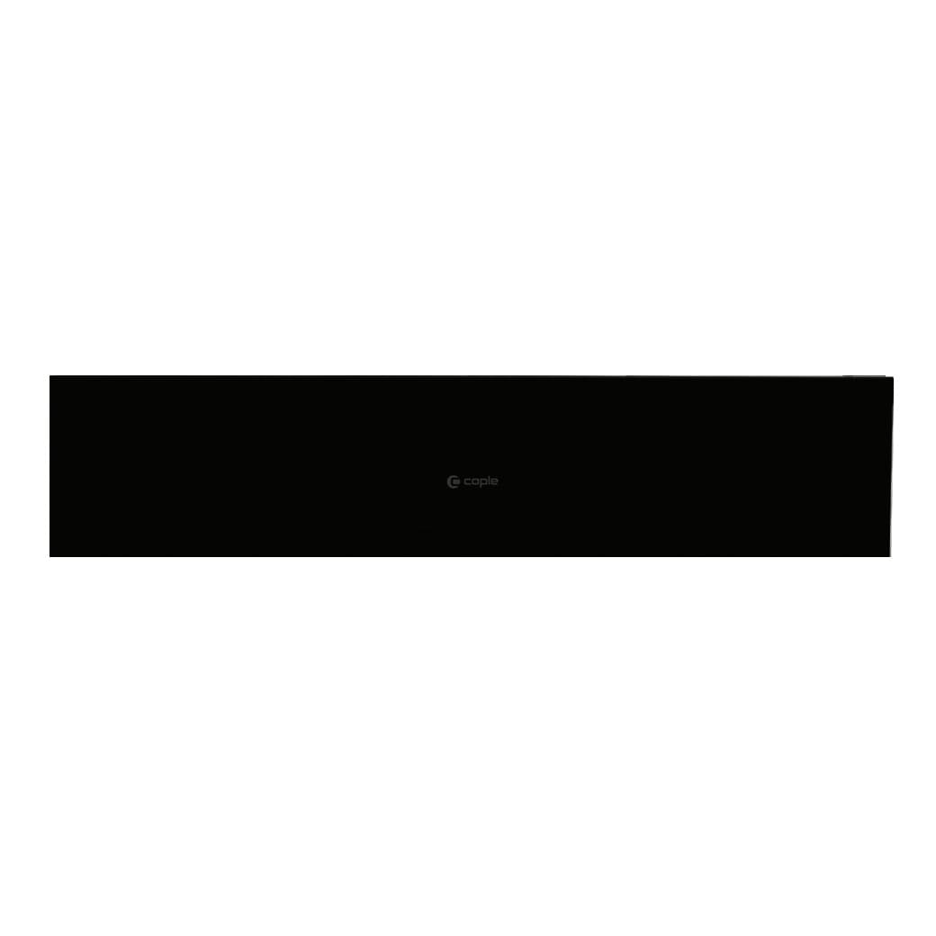 14cm Storage Drawer Black Glass