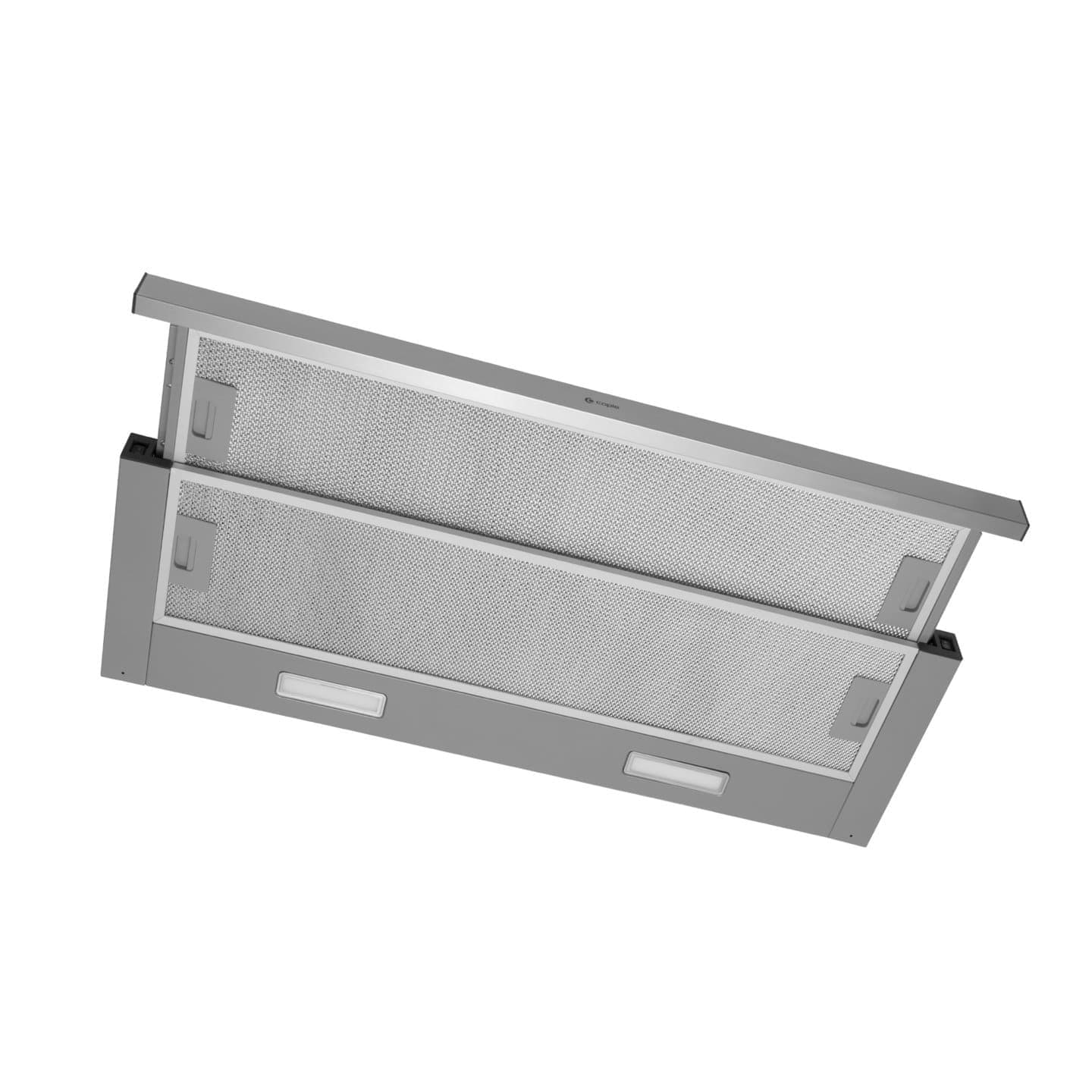 90cm Built-Under Telescopic Hood Stainless Steel