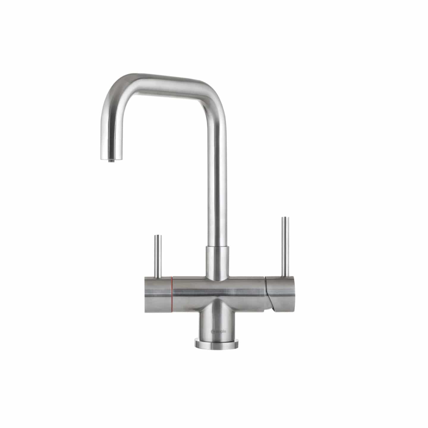 Vapos 2 Quad 3-in-1 Hot Water Tap Stainless Steel