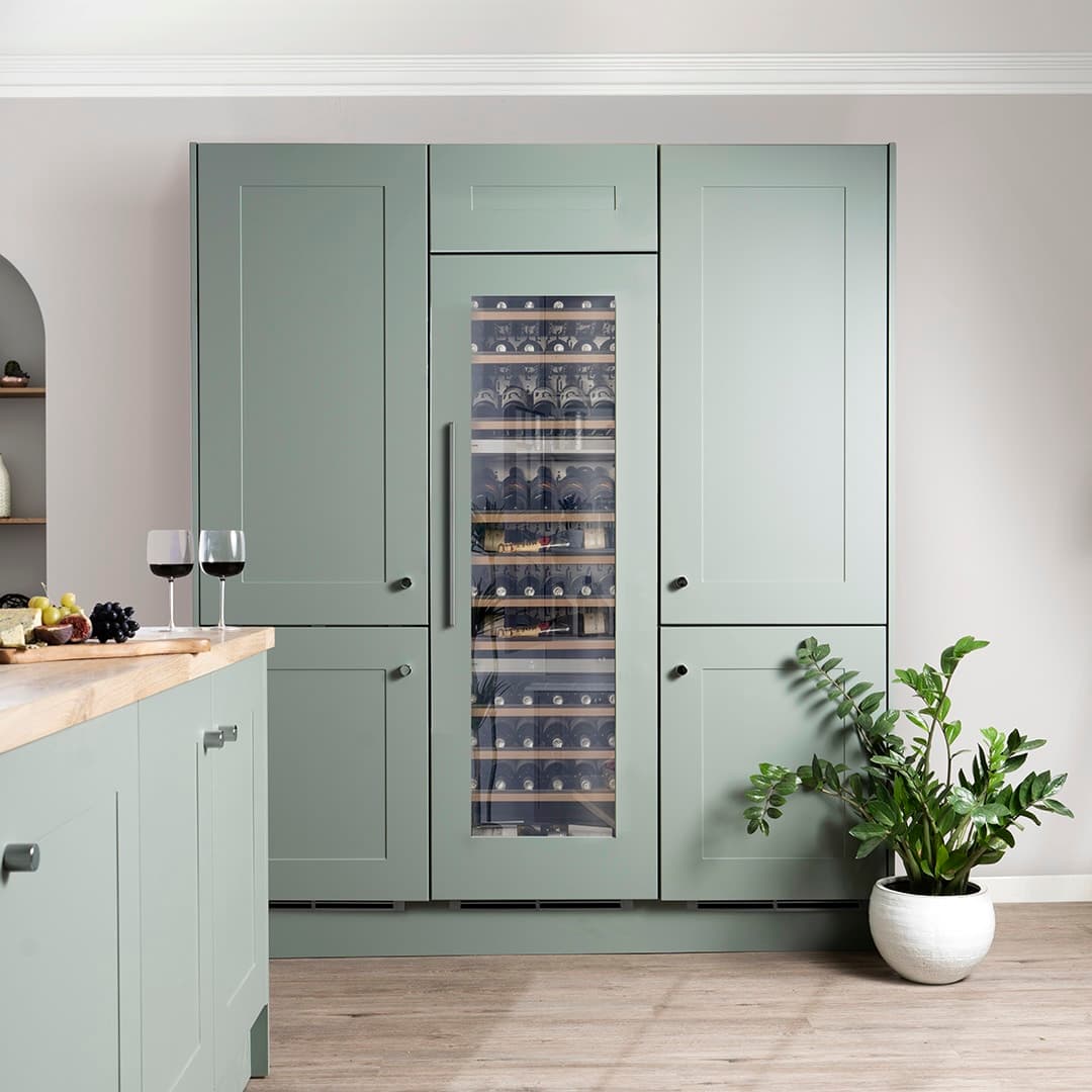 In-Column Triple Zone Wine Cooler