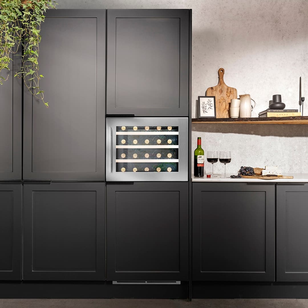 In-Column Single Zone Wine Cooler Stainless Steel