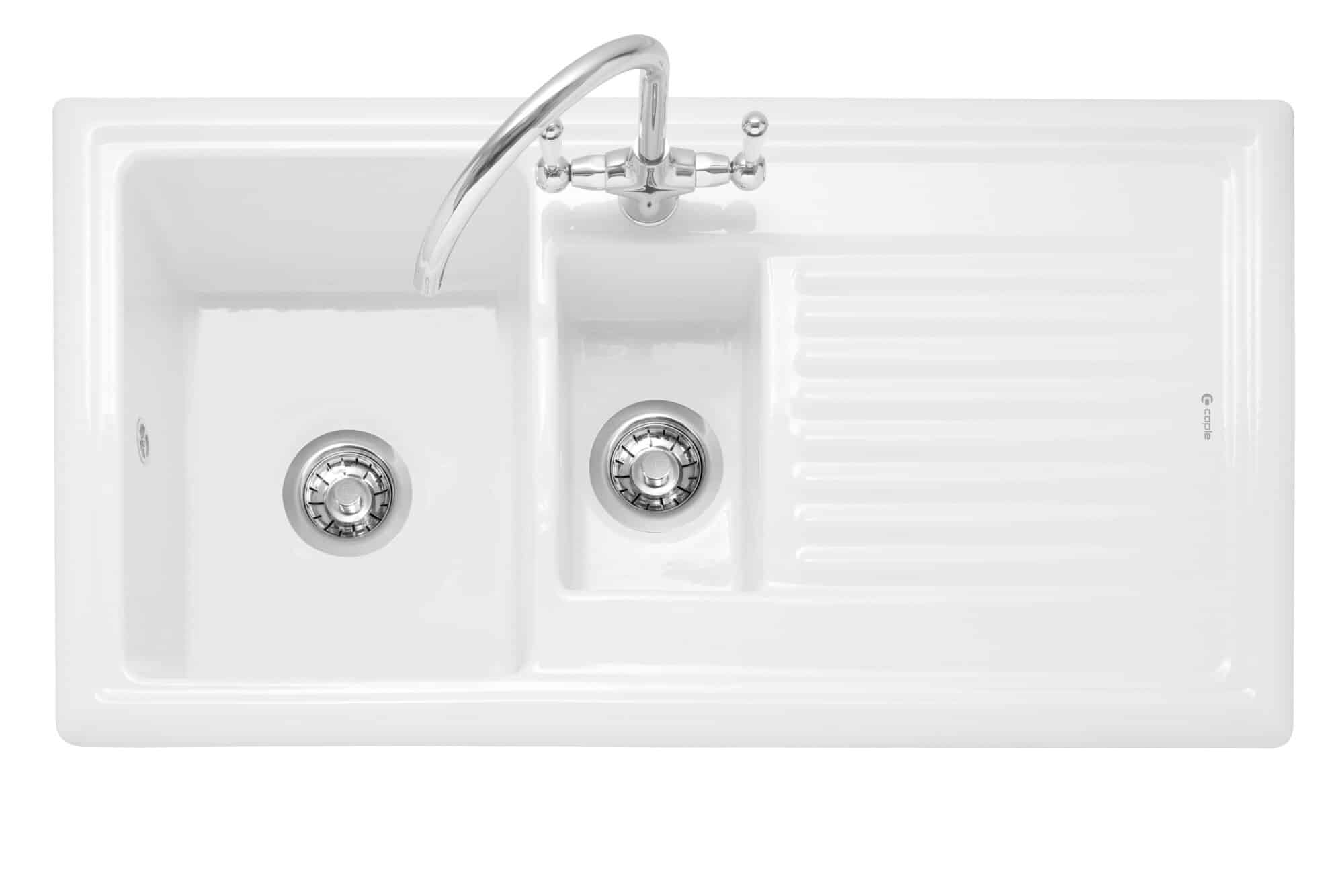 Wiltshire 150 Inset Ceramic Sink with Drainer