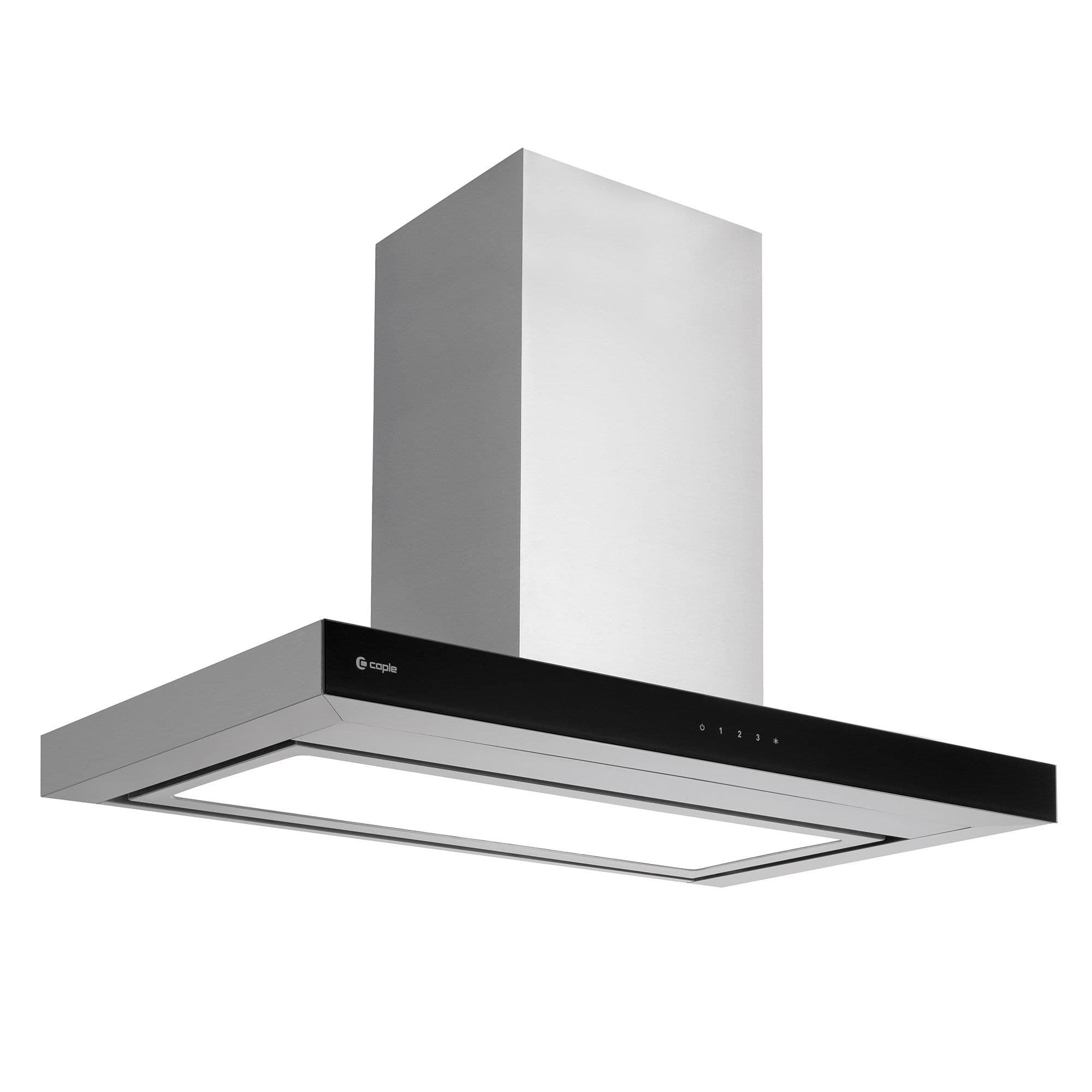 90cm Zodiac Wall Chimney Hood Stainless Steel
