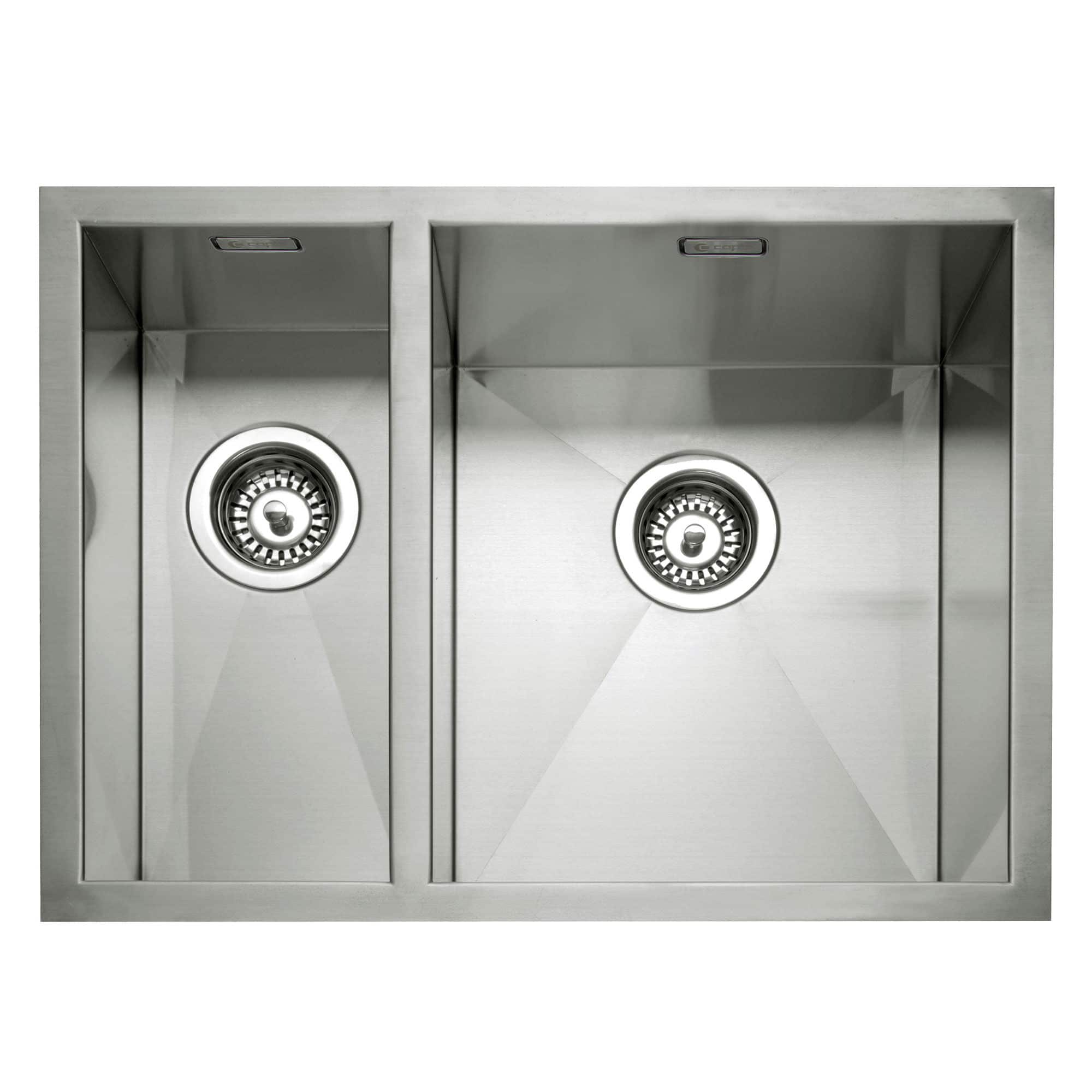 Zero 150L Inset or Undermount Sink Stainless Steel