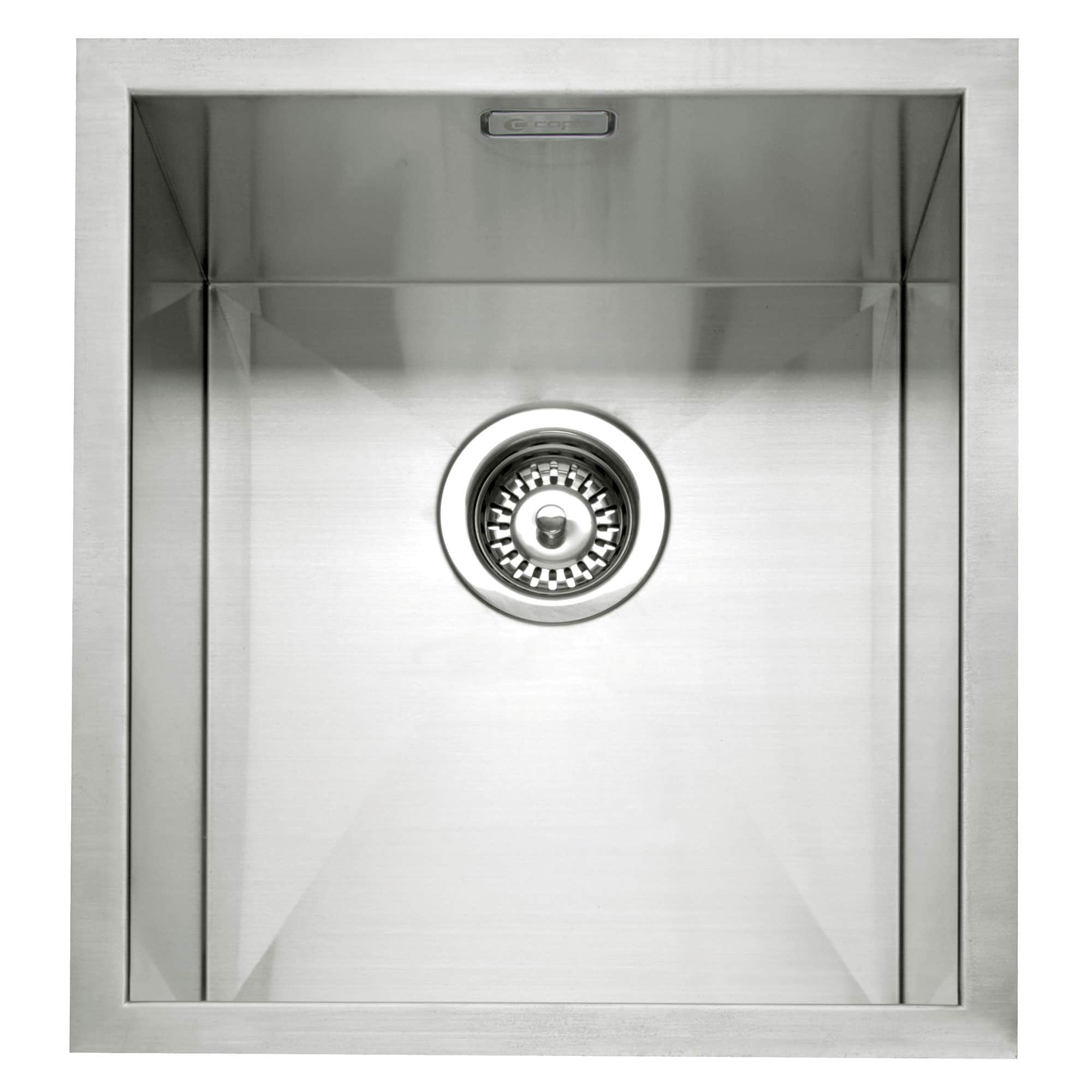 Zero 35 Inset or Undermount Sink Stainless Steel
