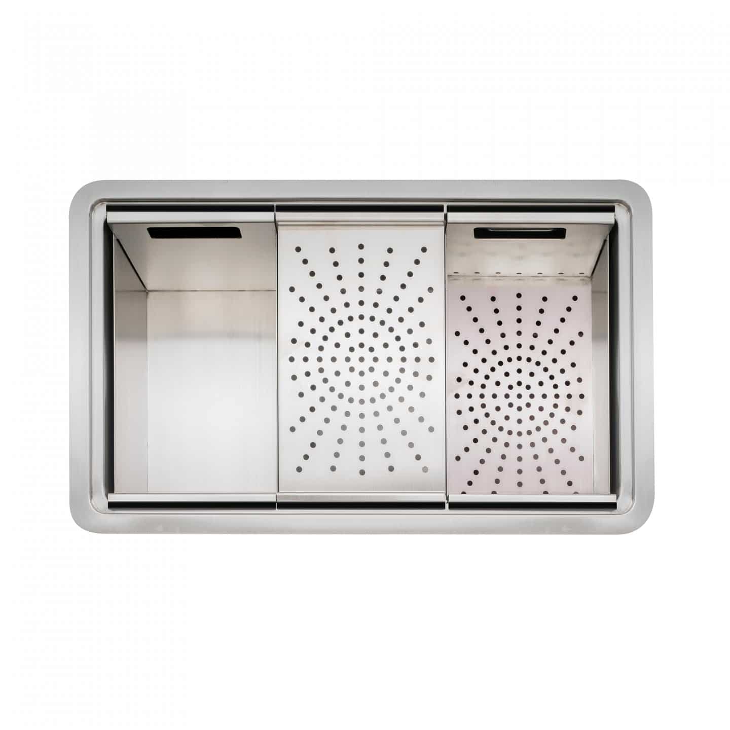 Zona 100 Inset or Undermount Sink Stainless Steel