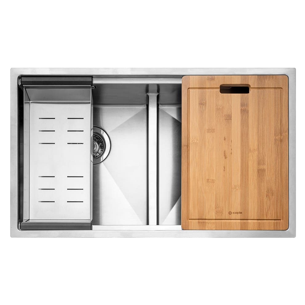 Zona 200 Inset or Undermount Sink Stainless Steel