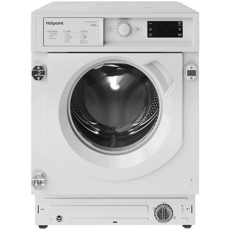 BIWDHG961485 9kg/6kg 1400 Spin Integrated Washer Dryer - White