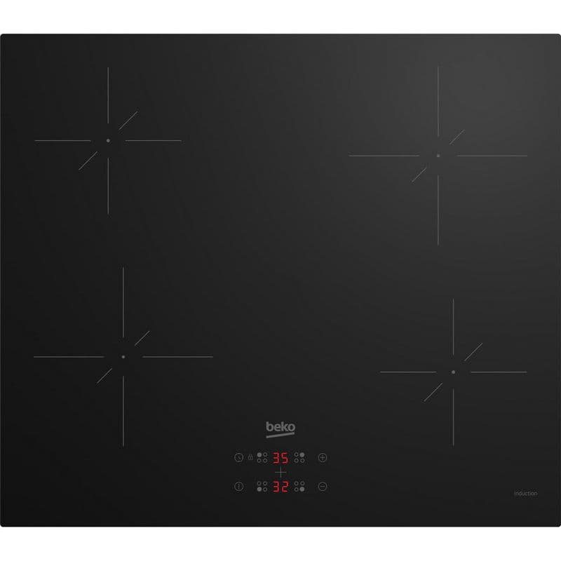 Beko 59cm Induction Hob - Black