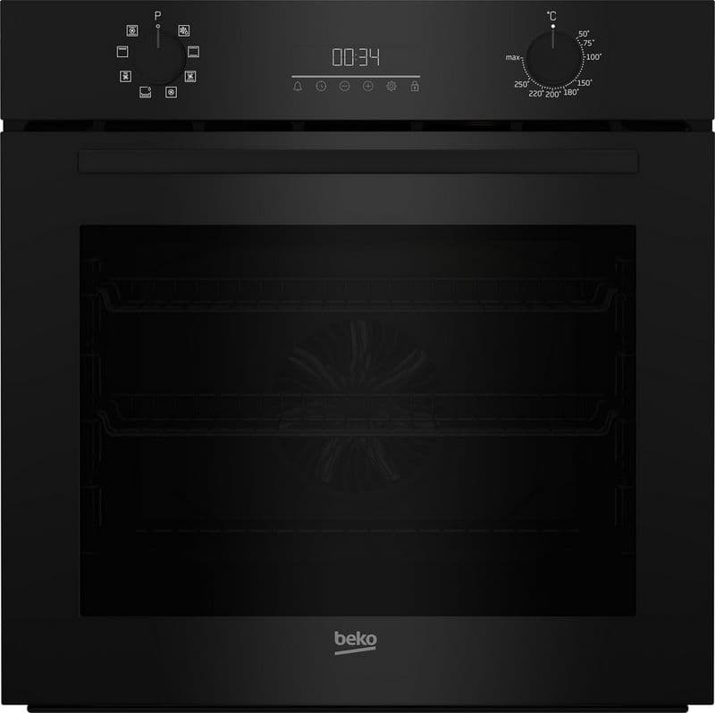 Beko CIMD91B 59.4cm Built In Electric Single Oven with AeroPerfect - Black