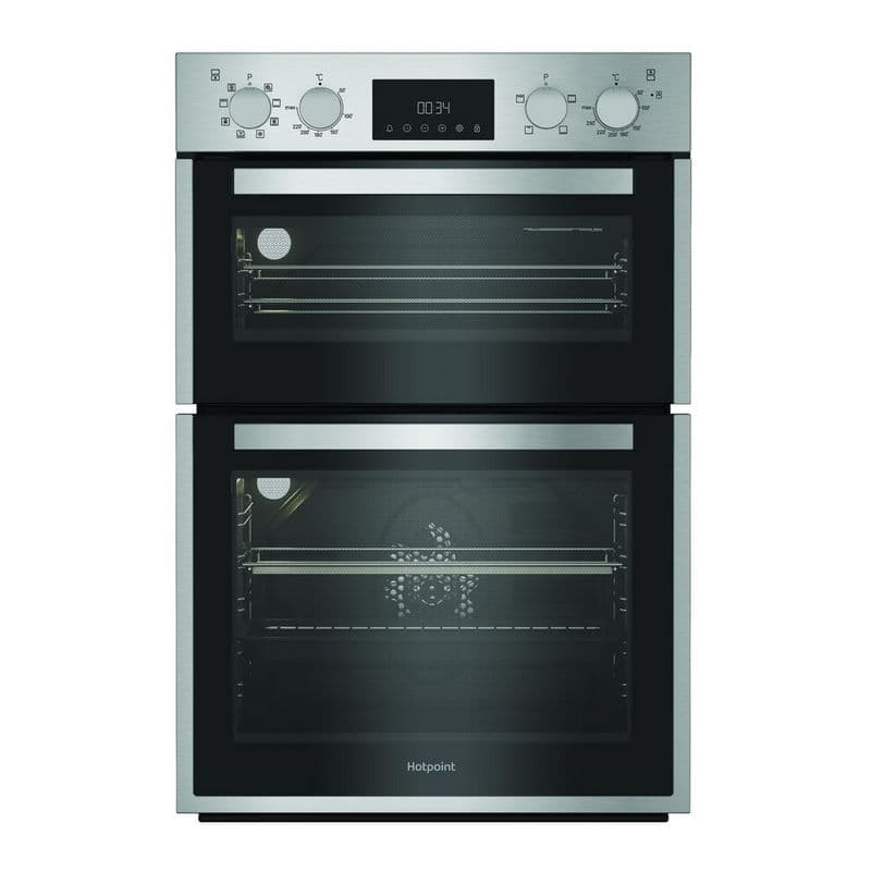 DIH82DIX 59.4cm Built In Electric Double Oven - Stainless Steel