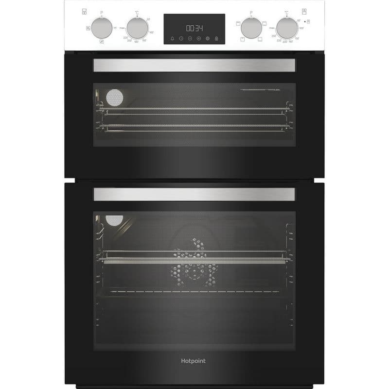 Hotpoint DIH10DW 59.40cm Built In Electric Double Oven - White