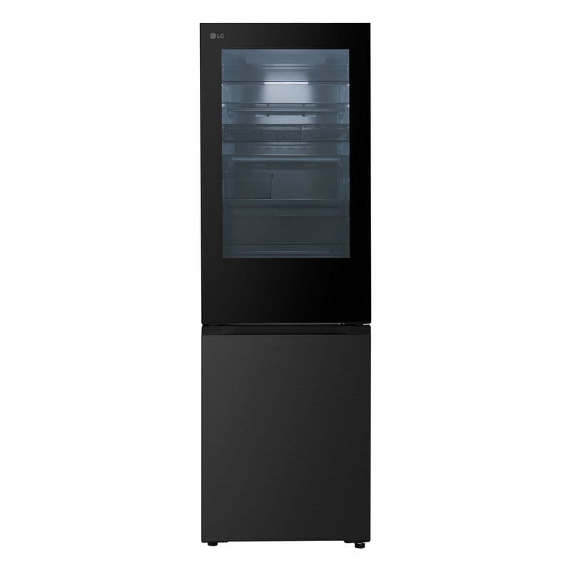 LG GBGS514CEV InstaView Total No Frost Fridge Freezer - Black