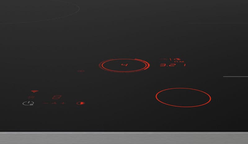 Asko HID824GC 80cm 4 Zone Induction Hob - Black