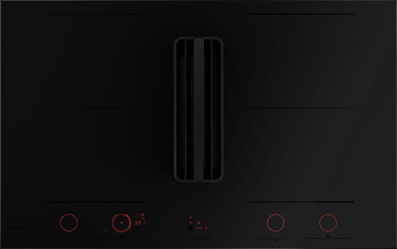 Asko HIHD854MM 90cm 4 Zone Hood-in hob, Celsius Induction - Black