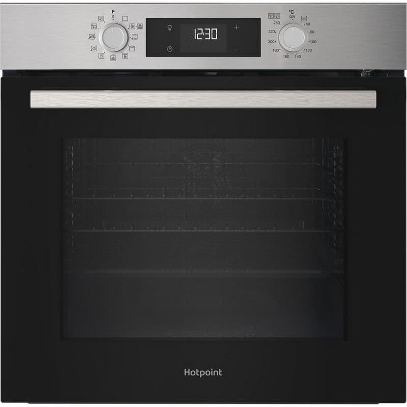 Hotpoint HO278PXUK 59.5cm Built In Electric Single Oven - Silver