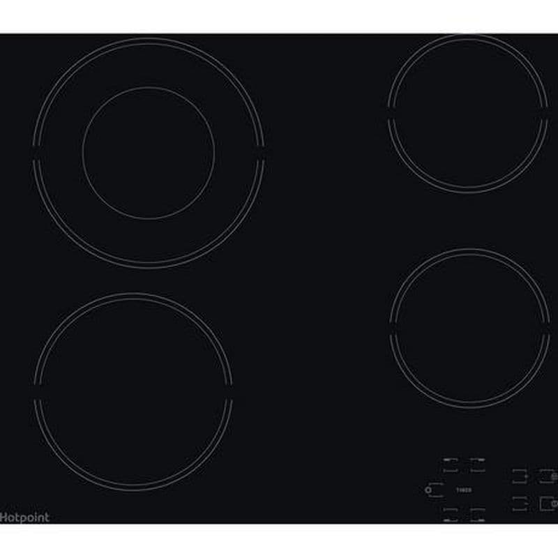 HR612CH 58cm Ceramic Hob - Black