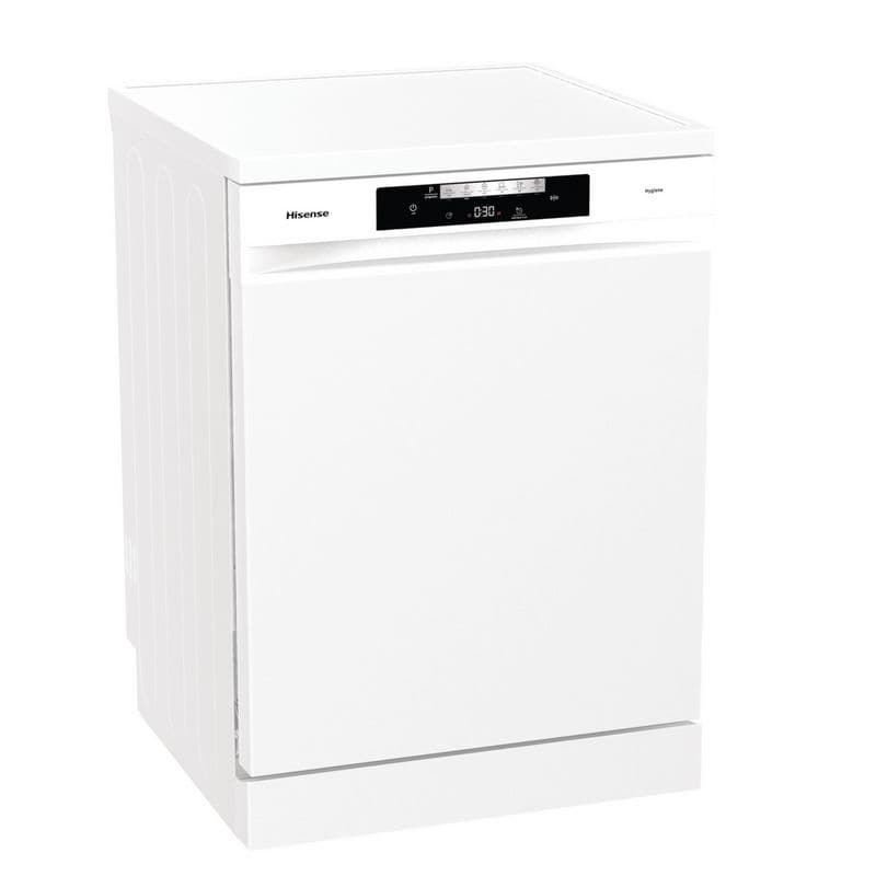 Hisense HS642D90WUK Full-Size Dishwasher - White - 14 Place Settings