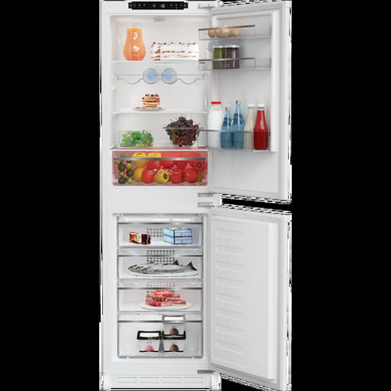 Blomberg KNE4564EVI VitaminCare+ 54cm 50/50 Integrated Frost Free Fridge Freezer