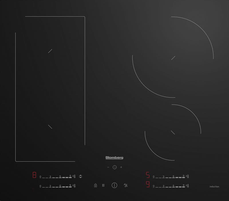 Blomberg MIN74387NP 59cm Induction Hob - Black