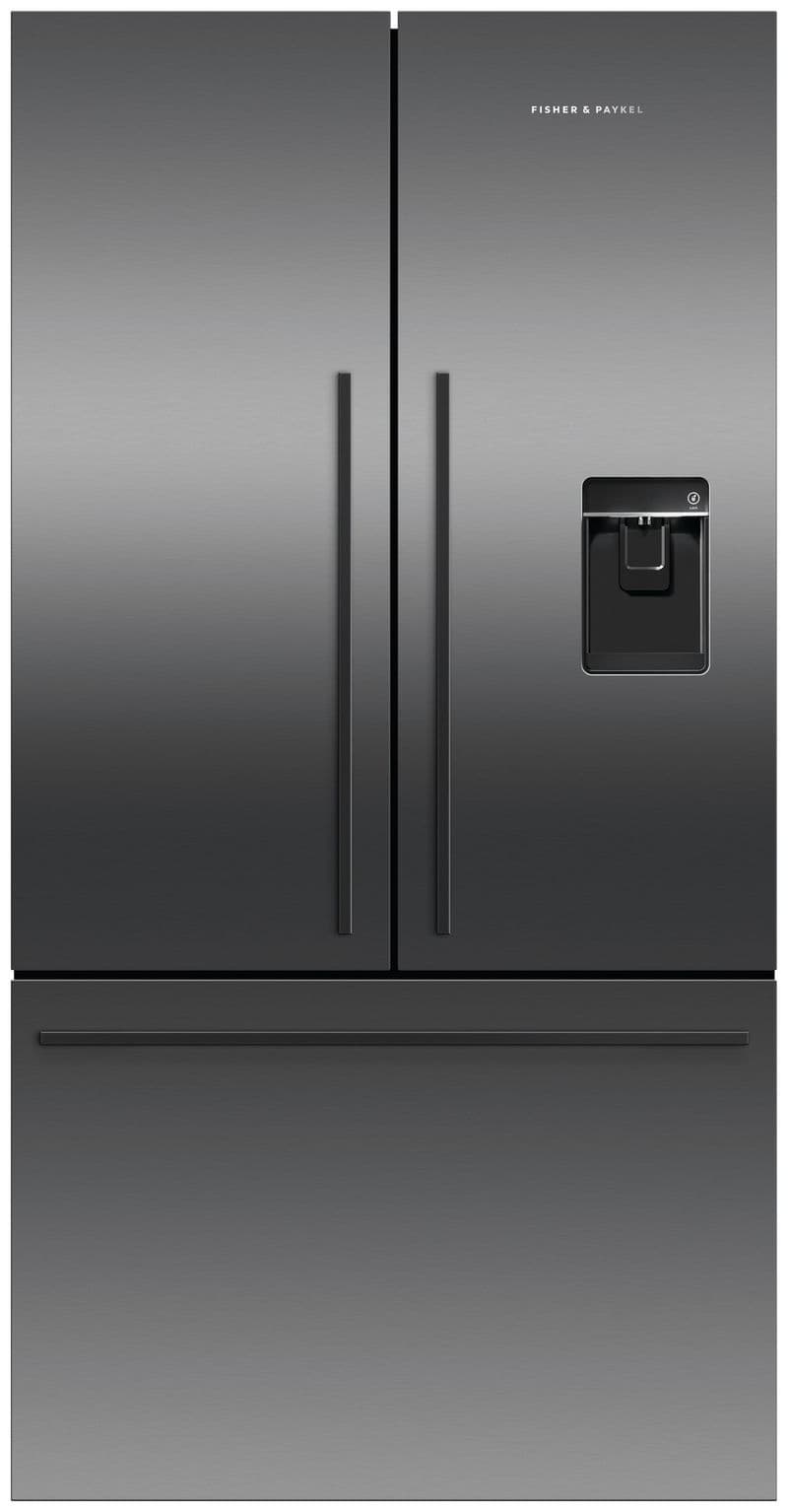 Fisher & Paykel RF540ADUB7 90cm Frost Free American Fridge Freezer - Black Stainless Steel