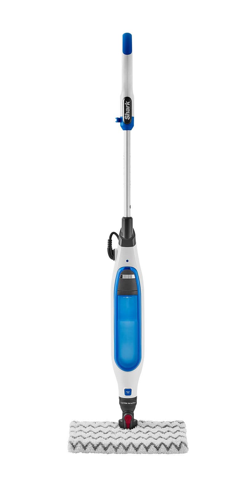Shark S6001UK Klik n'Flip Manual Steam Pocket Mop - White/Blue Bird Blue