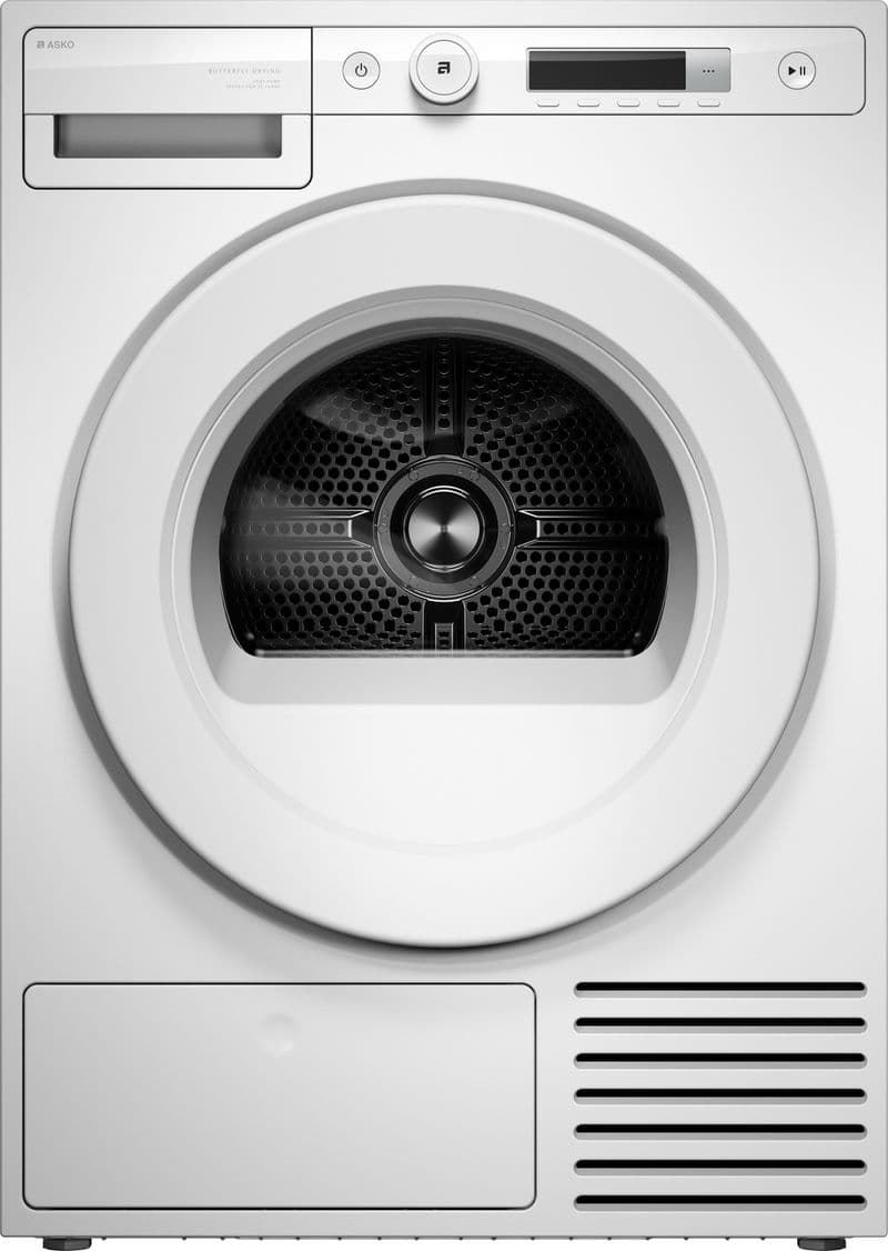 ASKO T108HW.UK 8kg Heat Pump Tumble Dryer - White