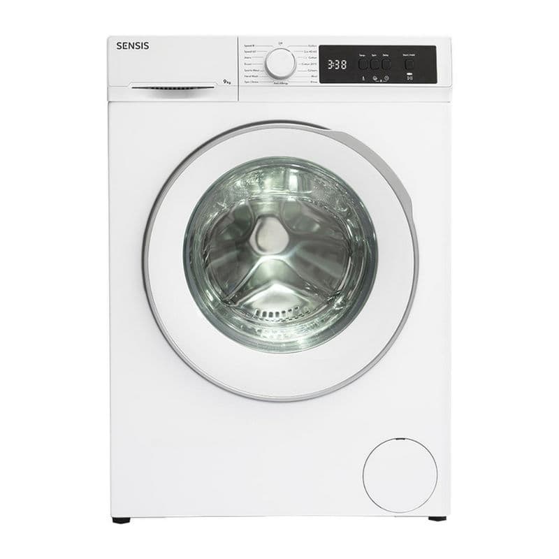 Sensis WMF01914AW 9kg 1400 Spin Washing Machine - White