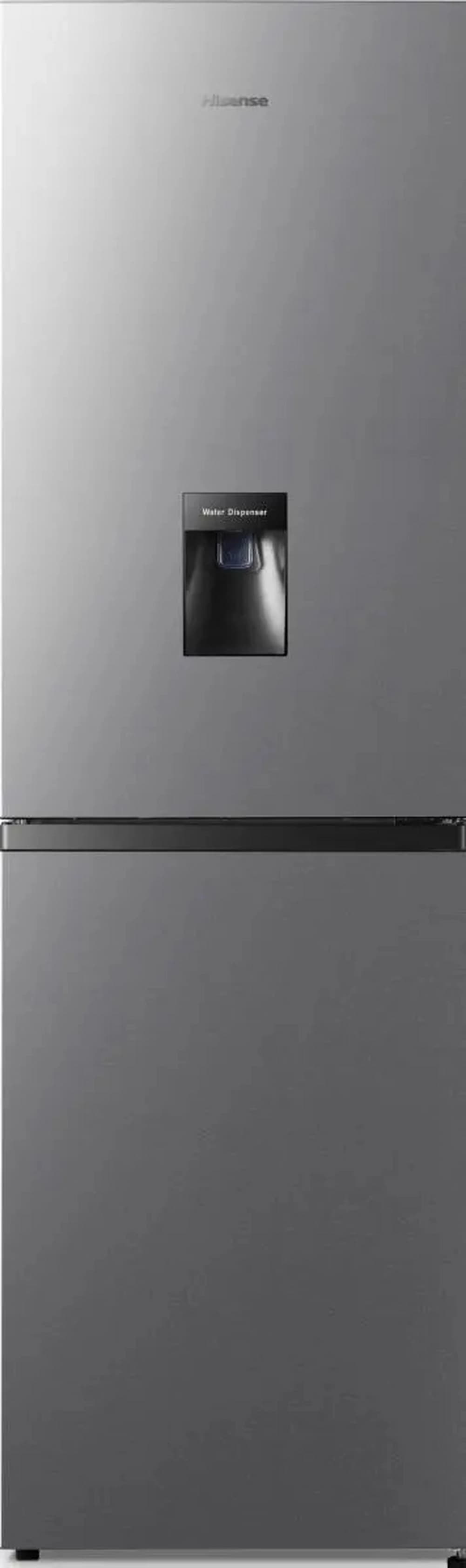 Hisense 50/50 Total No Frost Fridge Freezer - Stainless Steel
