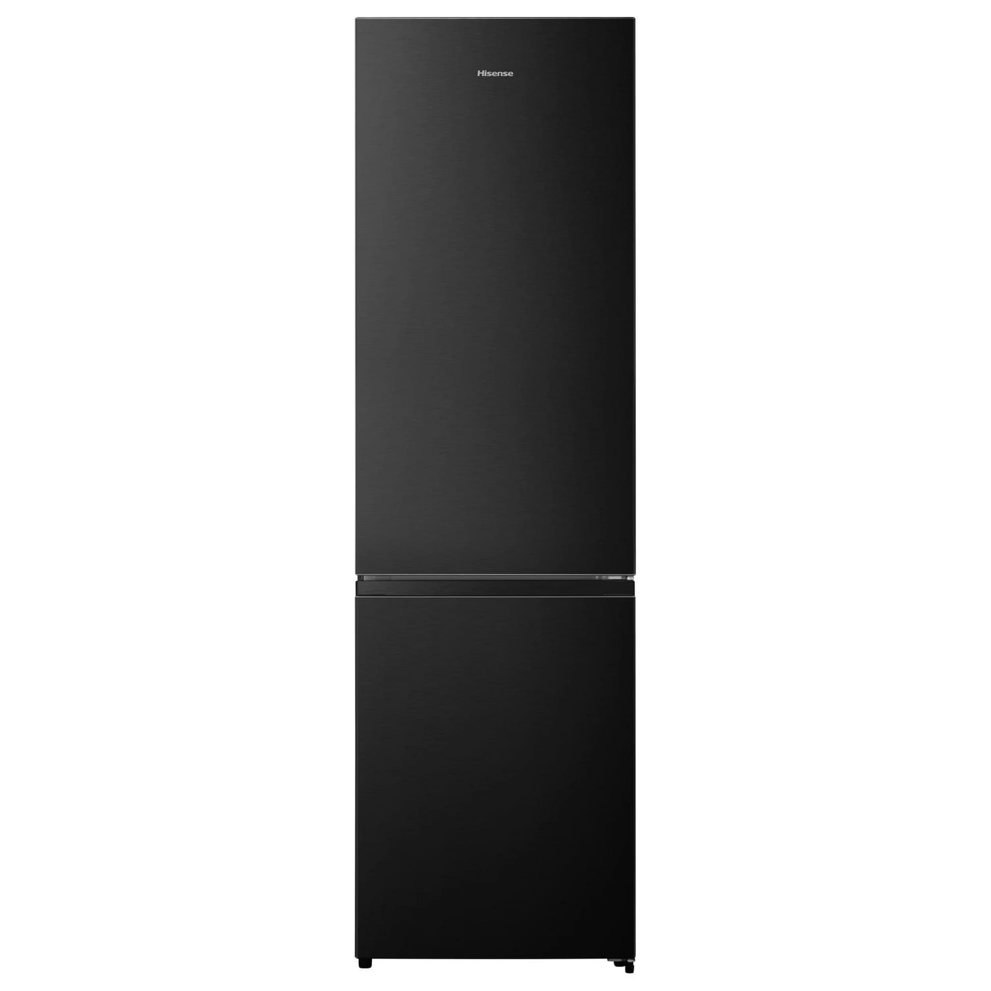 Hisense 59.5cm 60/40 Total No Frost Fridge Freezer - Black