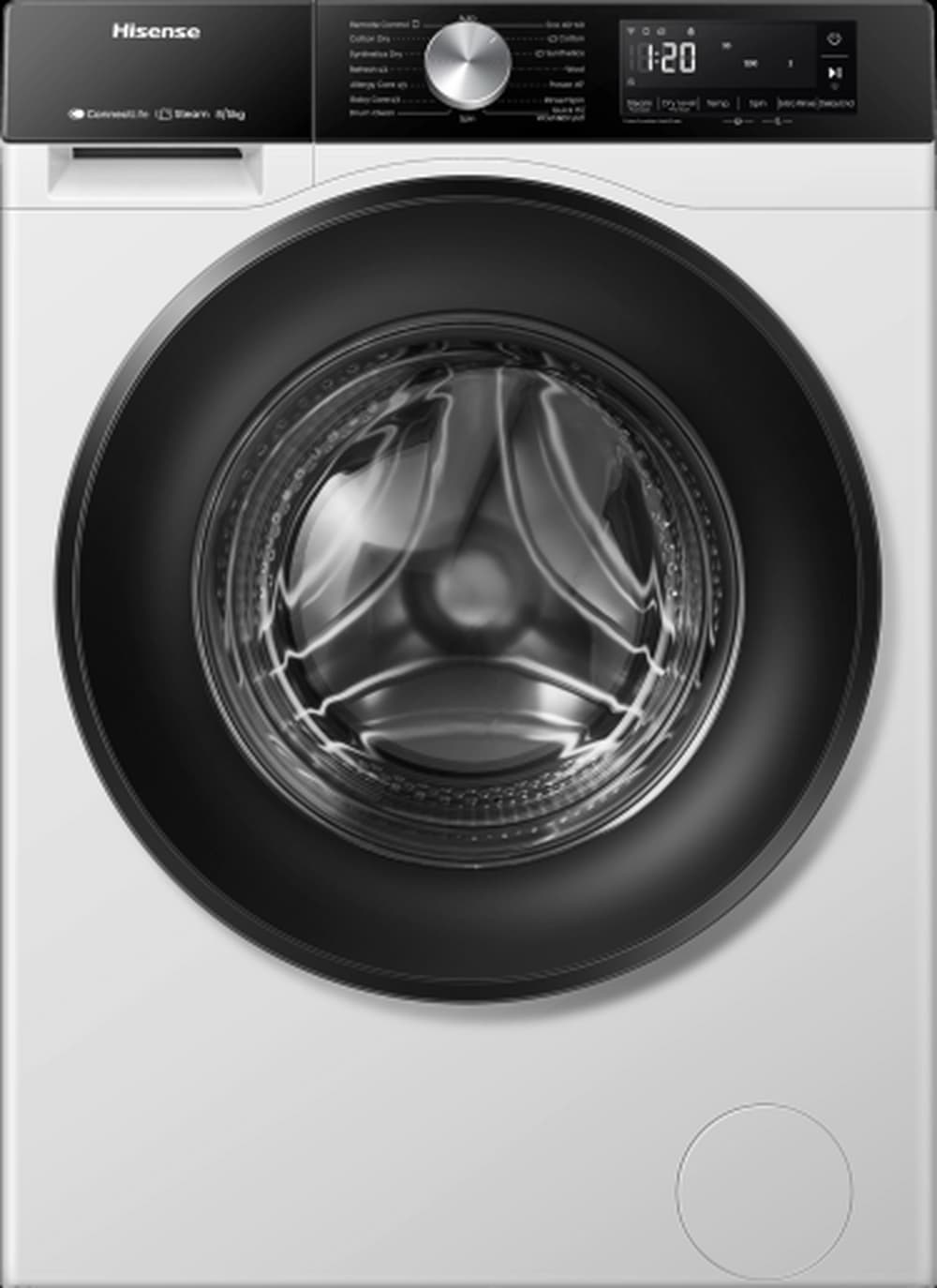 Hisense WiFi-enabled 8kg/5kg 1400 Spin Washer Dryer - White