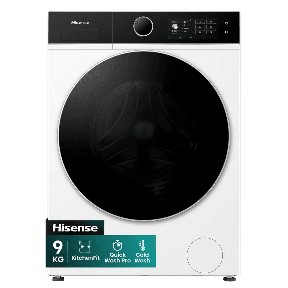 Hisense 9kg 1400 Spin Washing Machine - White