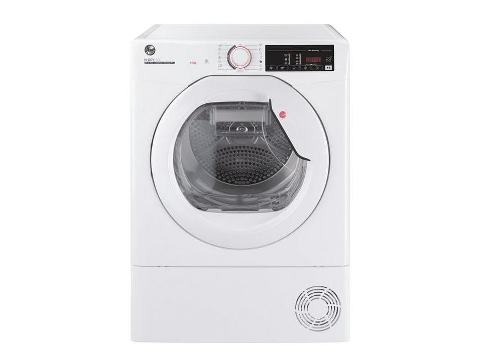 Hoover Freestanding Condenser Tumble Dryer - 9Kg - 16 Prog. - Sensor Dryer - Dial & Button Control - B