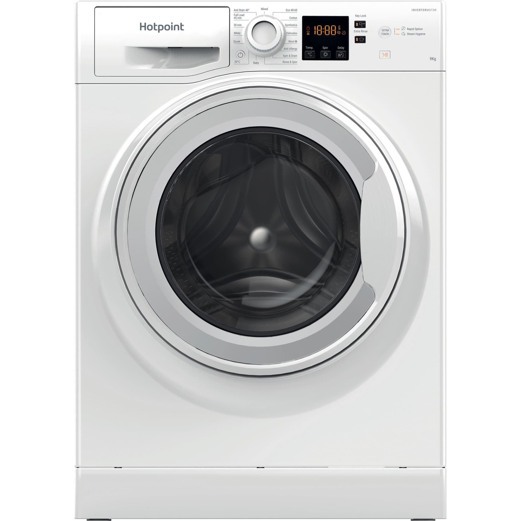 Hotpoint 9kg 1400 Spin Washing Machine - White