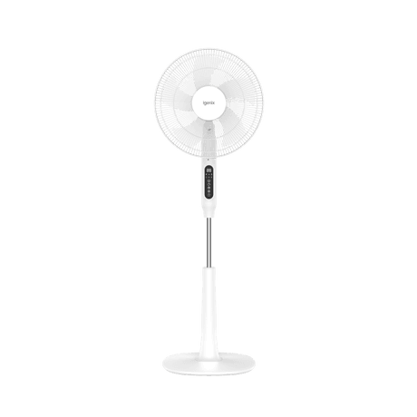 Igenix Pedestal Cooling Fan - LED DIsplay - Oscillation & Tilt - Three Modes - 15Hour Timer - 16Inch