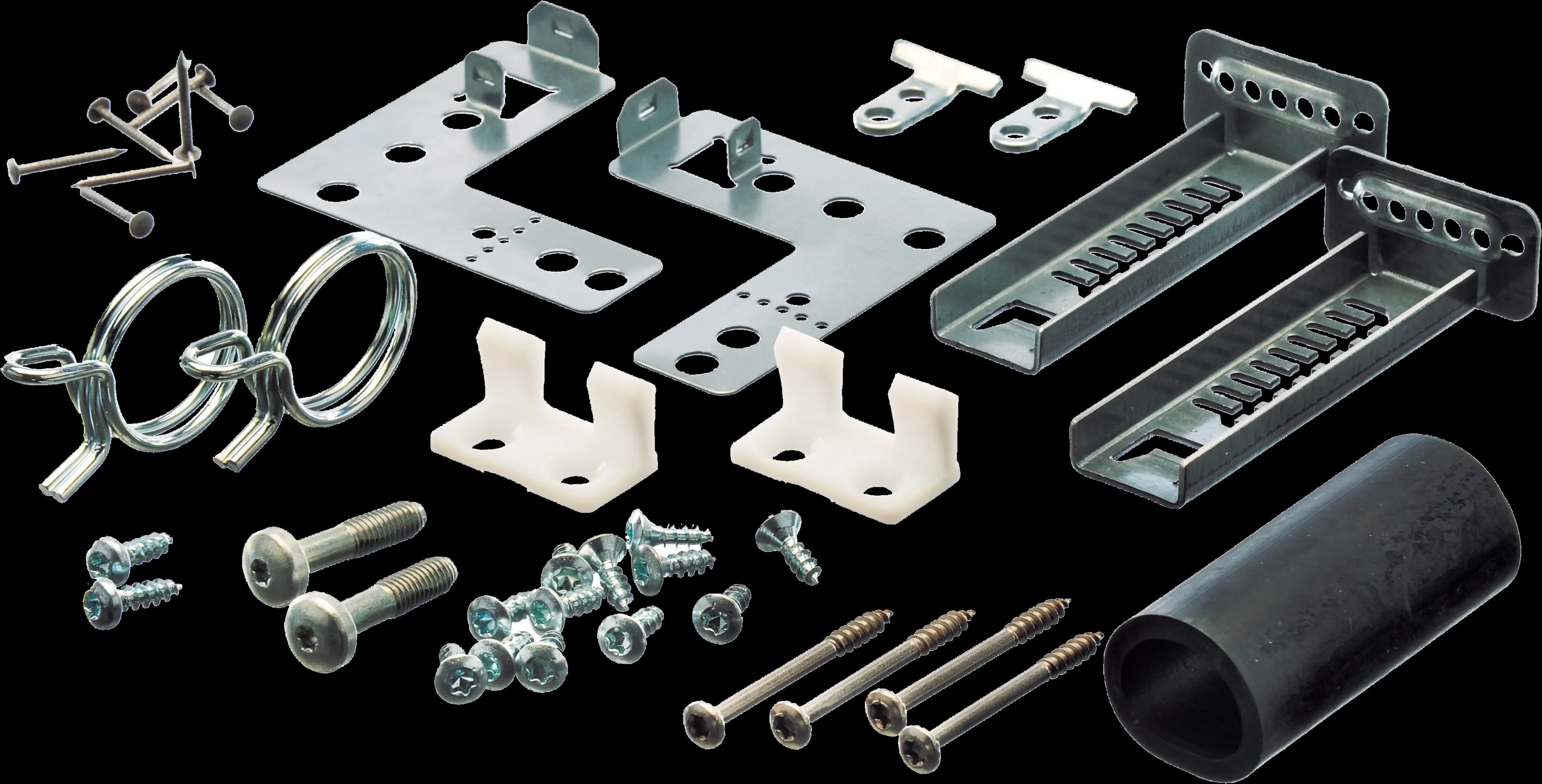 Mounting Set for Dishwashers